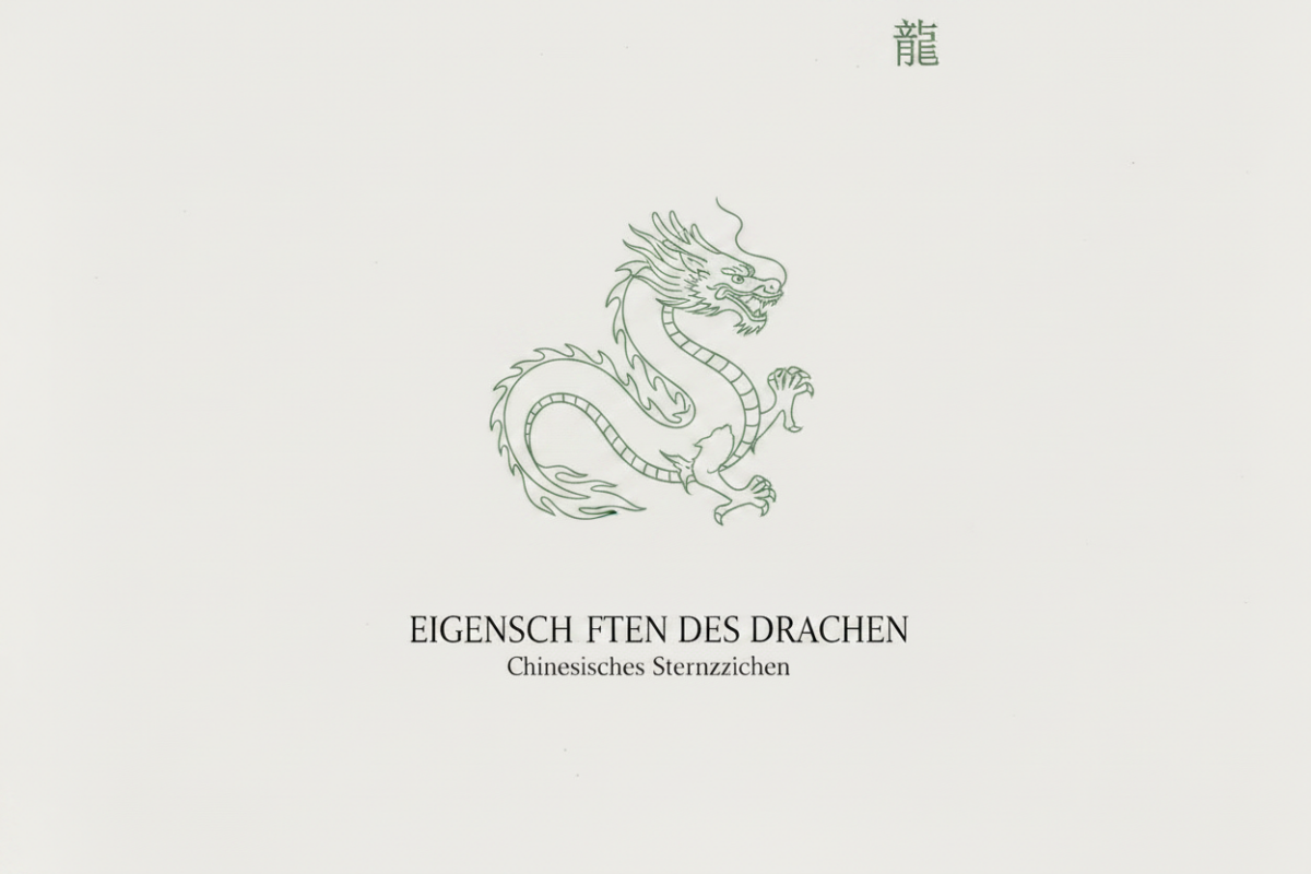 chinesisches Sternzeichen Drache