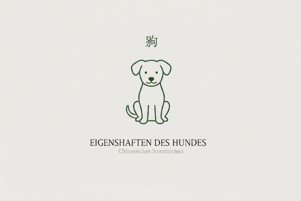 chinesisches Sternzeichen Hund
